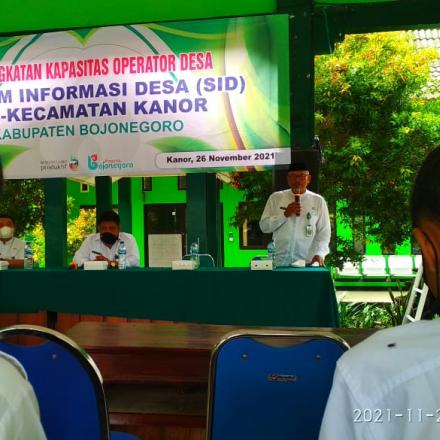 Album : PELATIHAN SID KECAMATAN KANOR